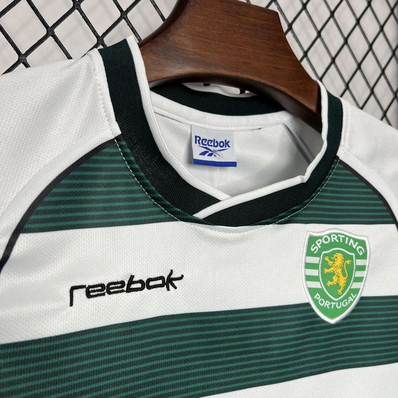 Conjunto Infantil Retrô Sporting CP 2001-03 Home