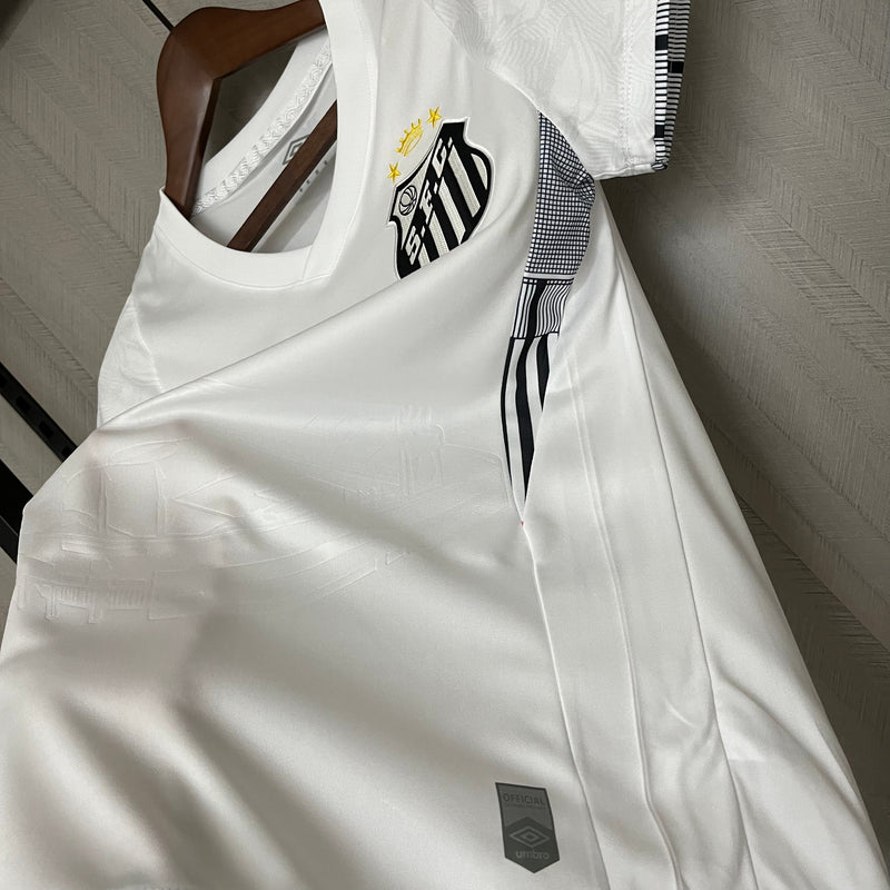 Camisola Feminina Santos 2024/25 Home