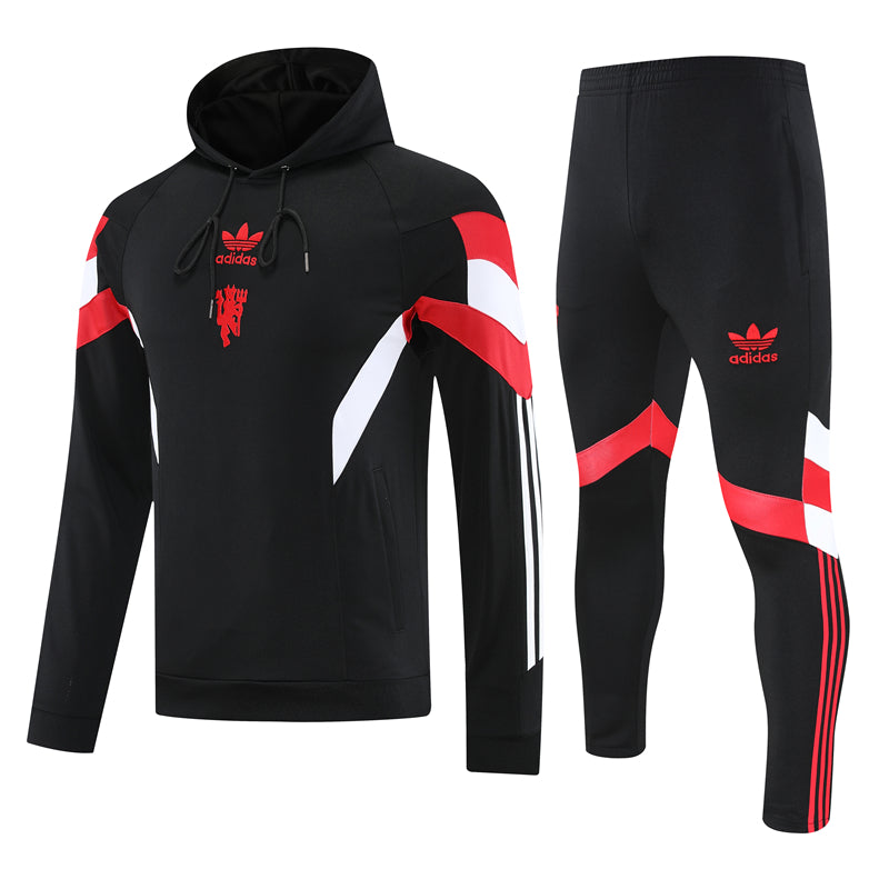 Conjunto de Treino Manchester United 2025-26 - Casaco com Capuz