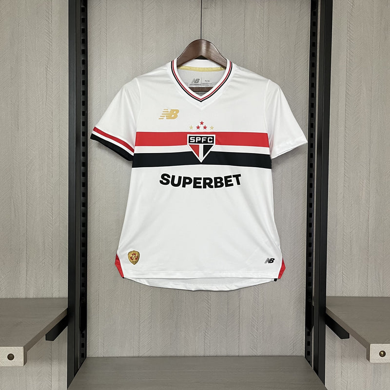 Camisola Feminina São Paulo 2025/26 - Home