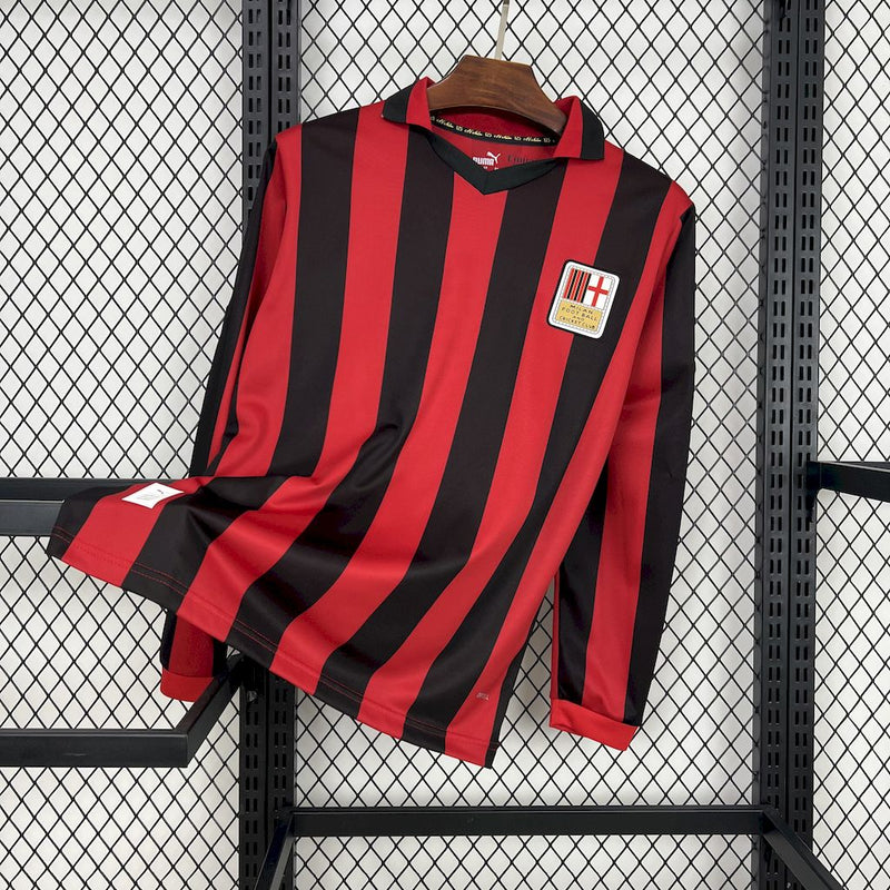Camisola Milan 2024/25 Aniversário Manga Longa