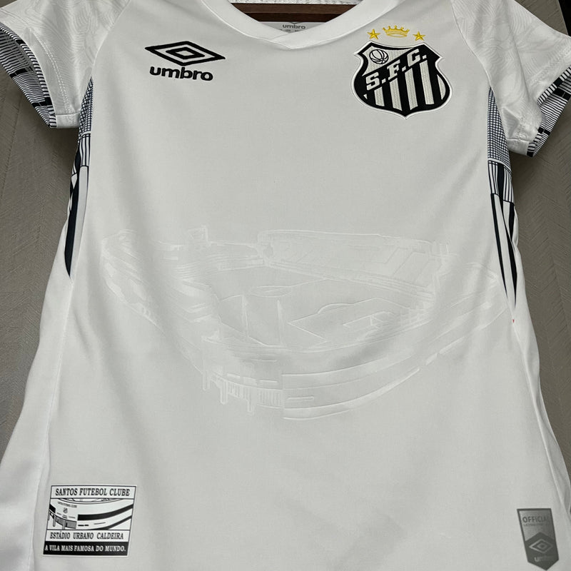 Camisola Feminina Santos 2024/25 Home