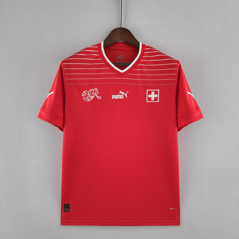 Camisola Seleção Suíça 2022/22 Home