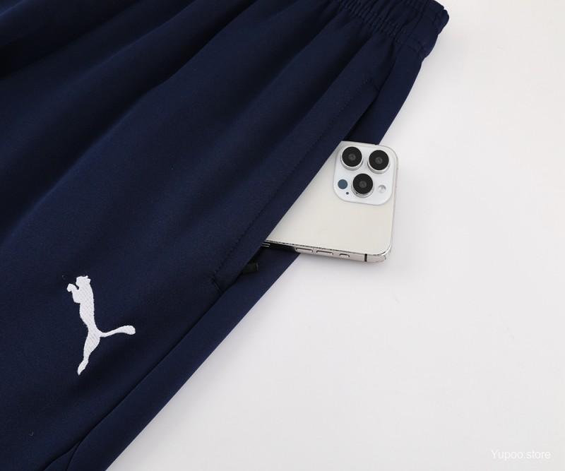 Conjunto de Treino Olympique Marselha 2024-25 - Casaco sem Capuz