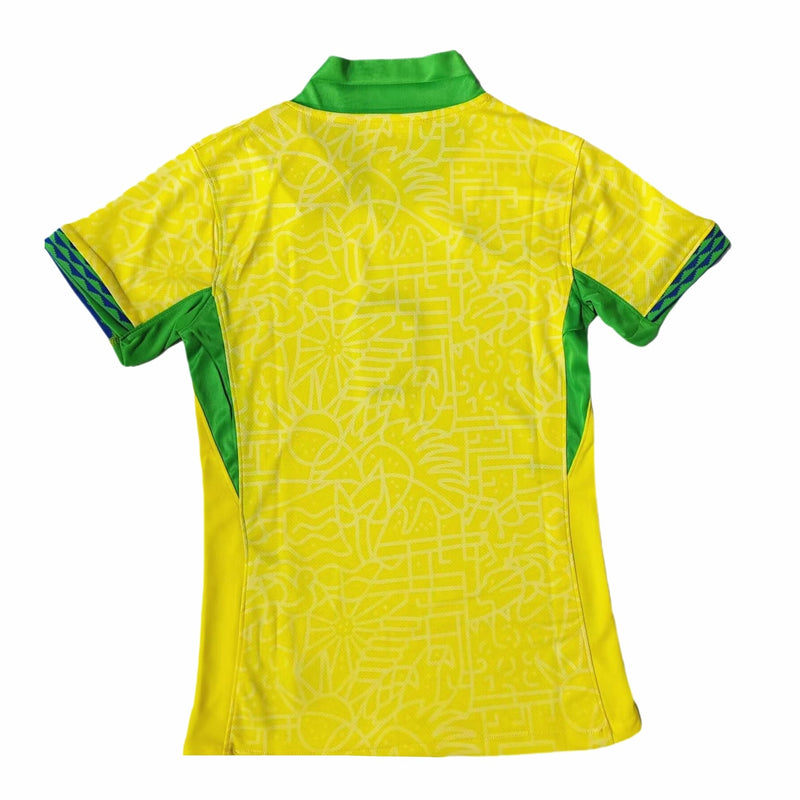 Camisola Feminina Seleção Brasil 2024/25 Home