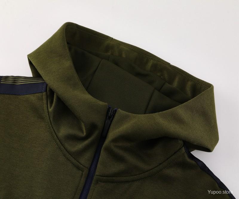 Conjunto de Treino Napoli 2024-25 - Casaco Com Capuz