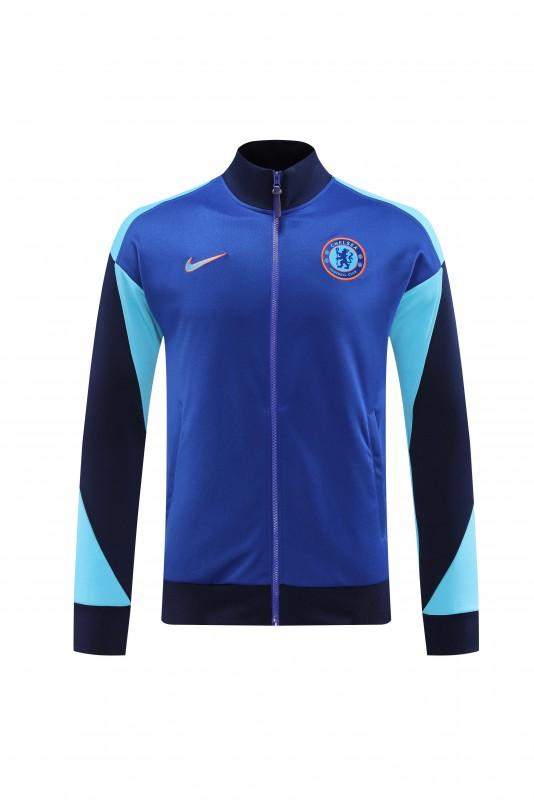 Conjunto de Treino Chelsea 2024-25 - Casaco sem Capuz