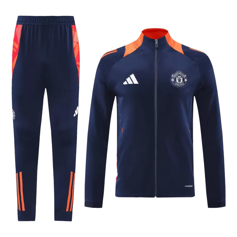 Conjunto de Treino Manchester United 2024-25 - Casaco sem Capuz