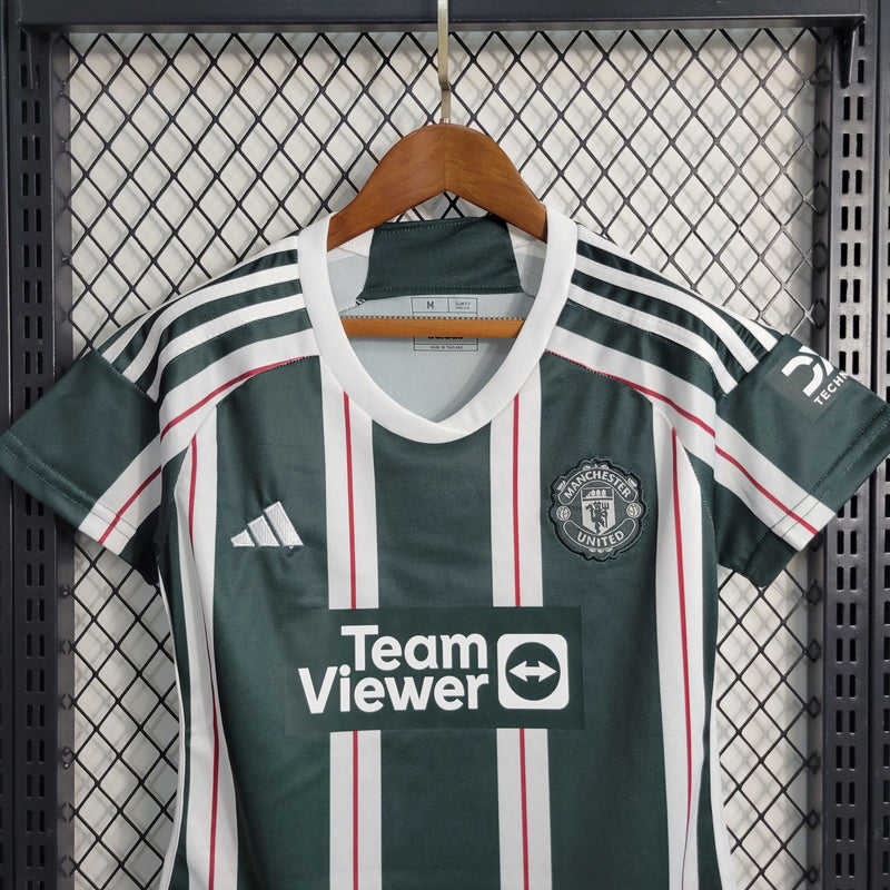 Camisola Feminina Manchester United 2023/24 Away