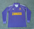 Camisola Retrô Manga Comprida Real Madrid 1983-84 - Away