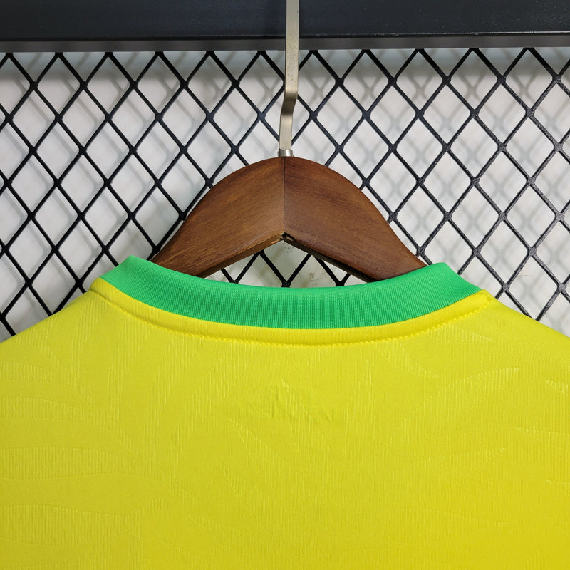 Camisola Feminina Seleção Brasil 2023/24 Home "Mãe Natureza"