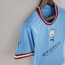 Camisola Feminina Manchester City 2022/23 Home