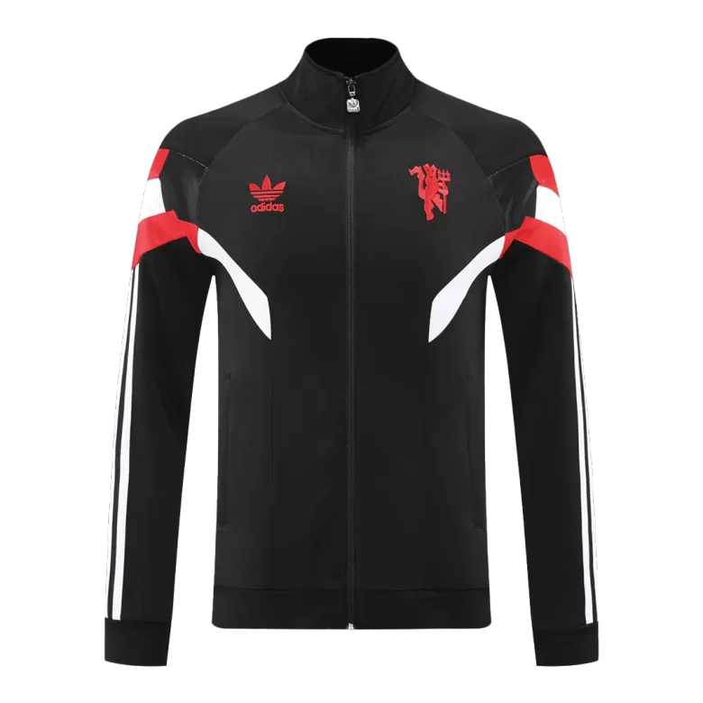 Conjunto de Treino Manchester United 2024-25 - Casaco sem Capuz