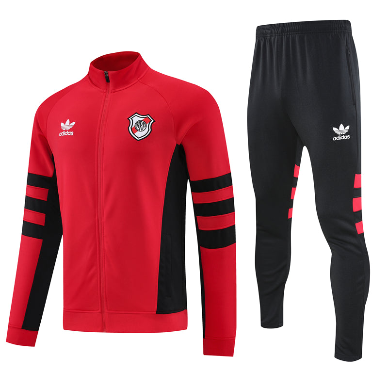 Conjunto de Treino CA River Plate 2025-26 - Casaco sem Capuz
