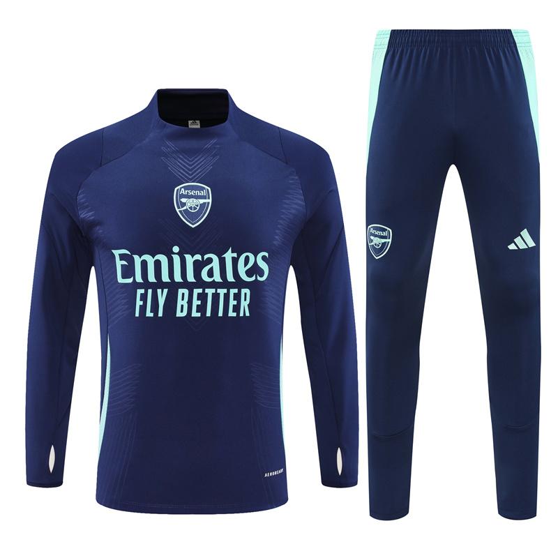 Conjunto de Treino Arsenal 2024-25 - Casaco sem Capuz