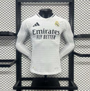 Camisola Manga Comprida Real Madrid CF 2024-25 Home Versão Jogador