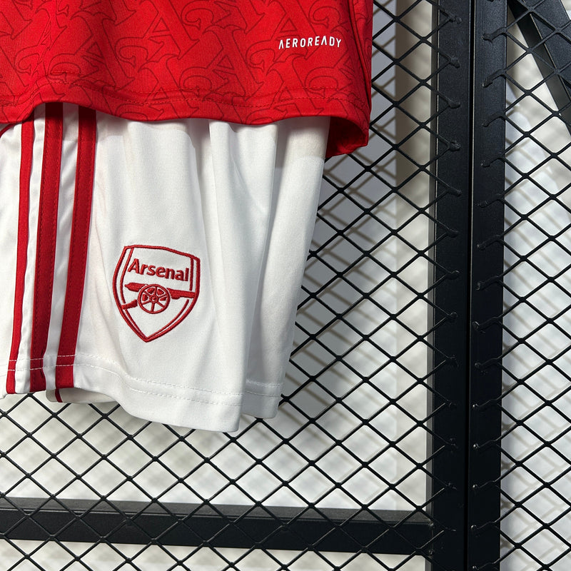 Conjunto Infantil Arsenal 2025/26 - Home