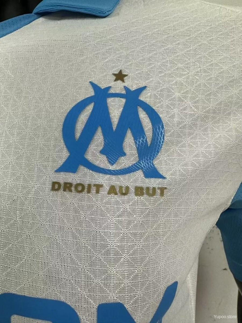 Camisola Olympique Marselha 2025-26 Home Versão Jogador