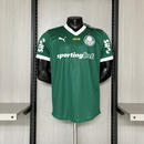 Camisola Palmeiras 2025-26 Home Versão Jogador Todos Patrocinadores