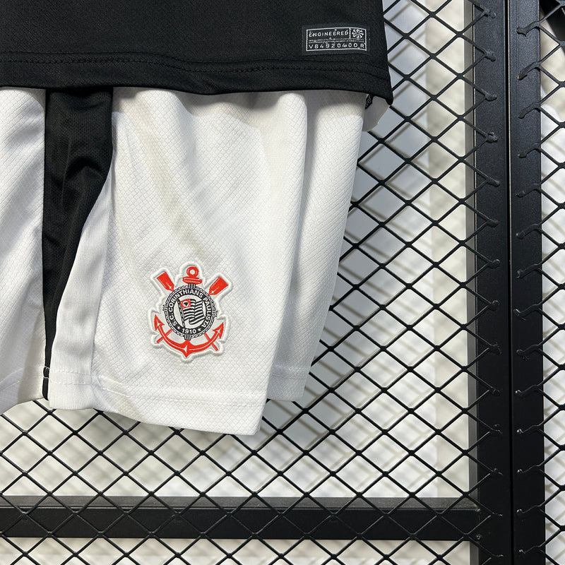 Conjunto Infantil Corinthians 2025/26 - Away