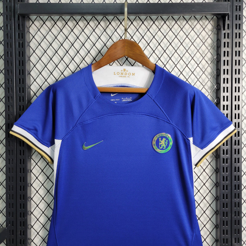 Camisola Feminina Chelsea 2023/24 Home