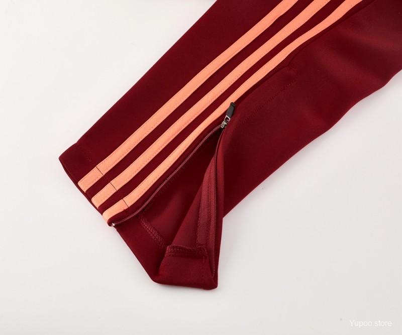 Conjunto de Treino AS Roma 2024-25 - Casaco sem Capuz