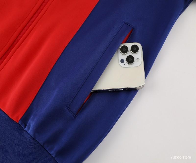 Conjunto de Treino Arsenal 2024-25 - Casaco sem Capuz