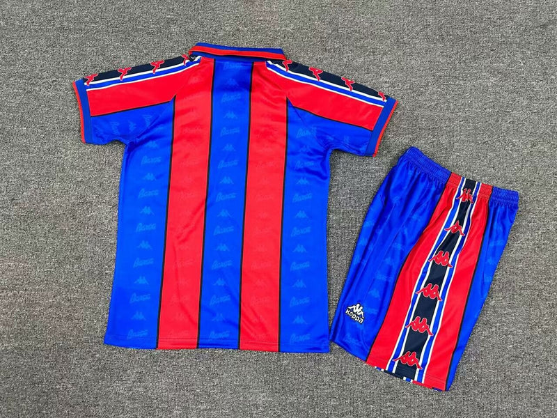 Conjunto Infantil Retrô FC Barcelona 1995-96 - Home