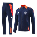 Conjunto de Treino Manchester United 2024-25 - Casaco sem Capuz