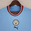 Camisola Feminina Manchester City 2022/23 Home