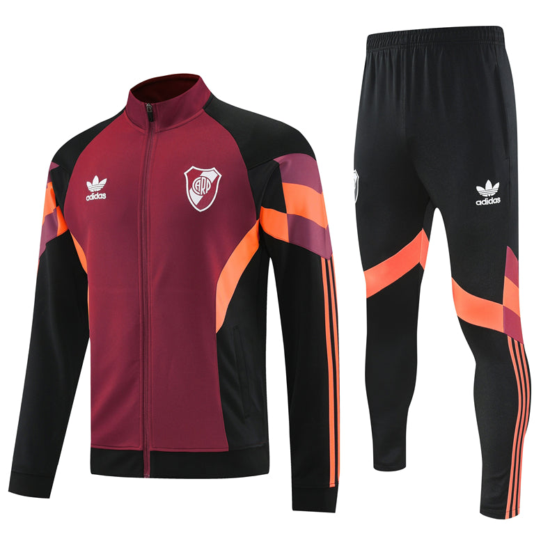 Conjunto de Treino CA River Plate 2025-26 - Casaco sem Capuz