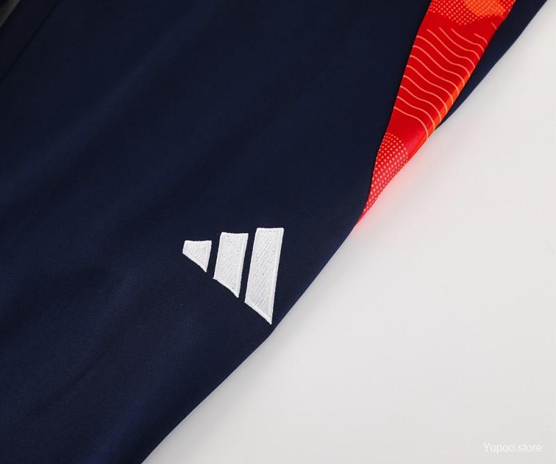 Conjunto de Treino Manchester United 2024-25 - Casaco sem Capuz