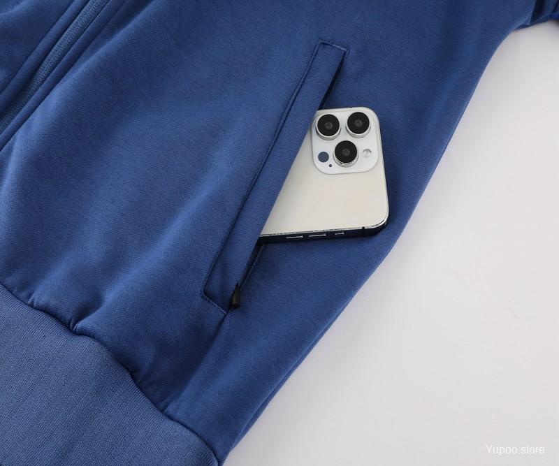 Conjunto de Treino Inter Milão 2024-25 - Casaco com Capuz