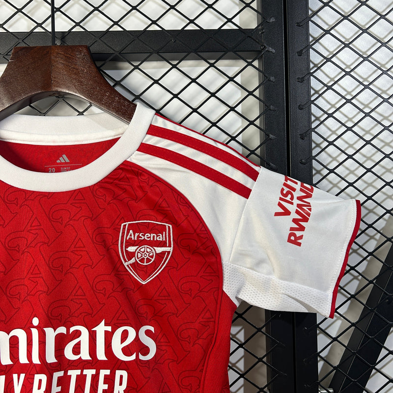 Conjunto Infantil Arsenal 2025/26 - Home