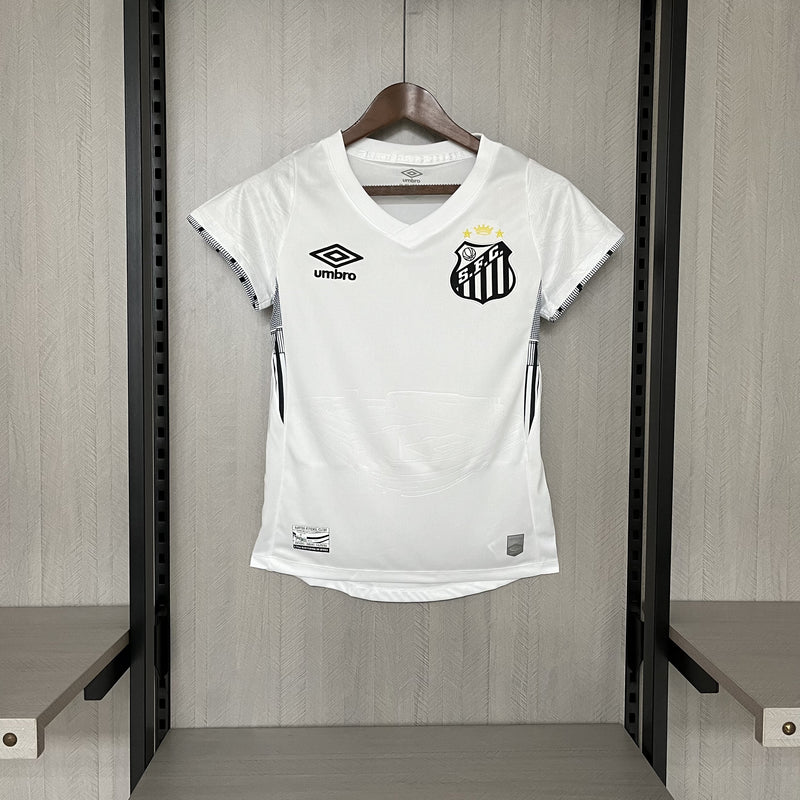 Camisola Feminina Santos 2024/25 Home