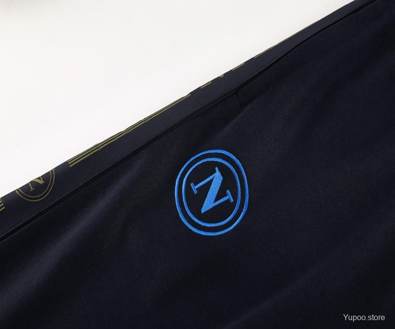 Conjunto de Treino Napoli 2024-25 - Casaco Com Capuz