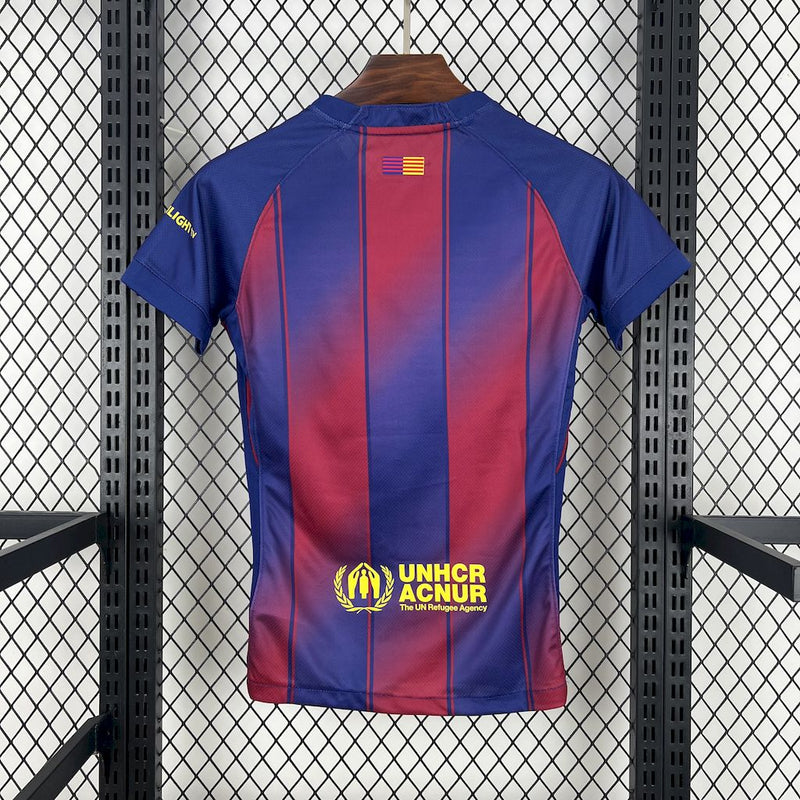 Camisola Feminina Barcelona 2025/26 Home