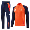 Conjunto de Treino Manchester United 2024-25 - Casaco sem Capuz
