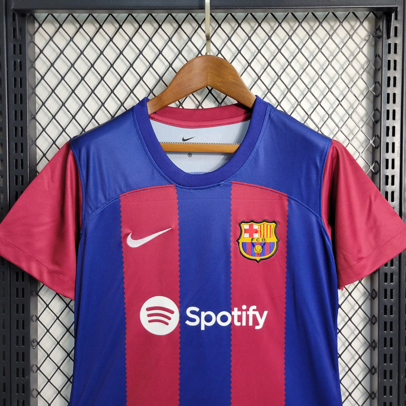 Camisola Feminina Barcelona 2023/24 Home