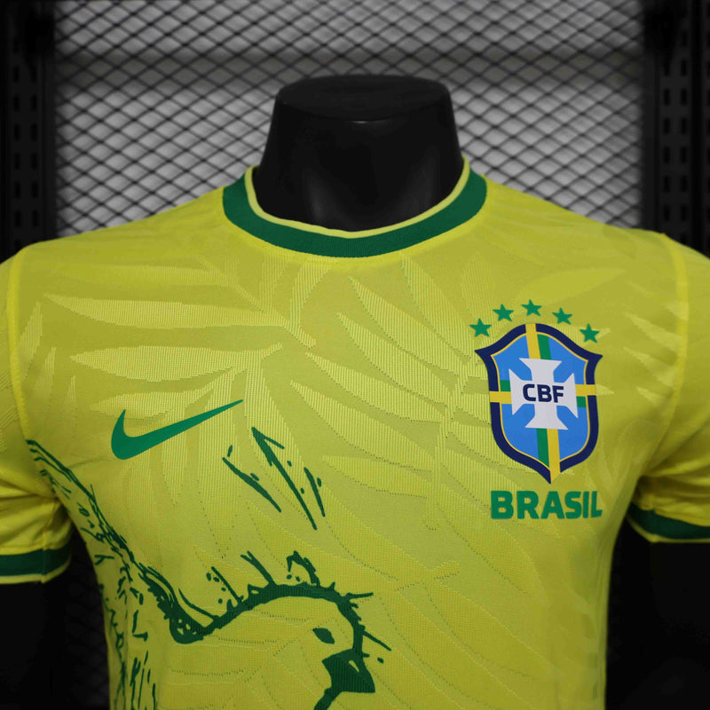 Camisola Brasil 2025 Edição Especial Versão Jogador