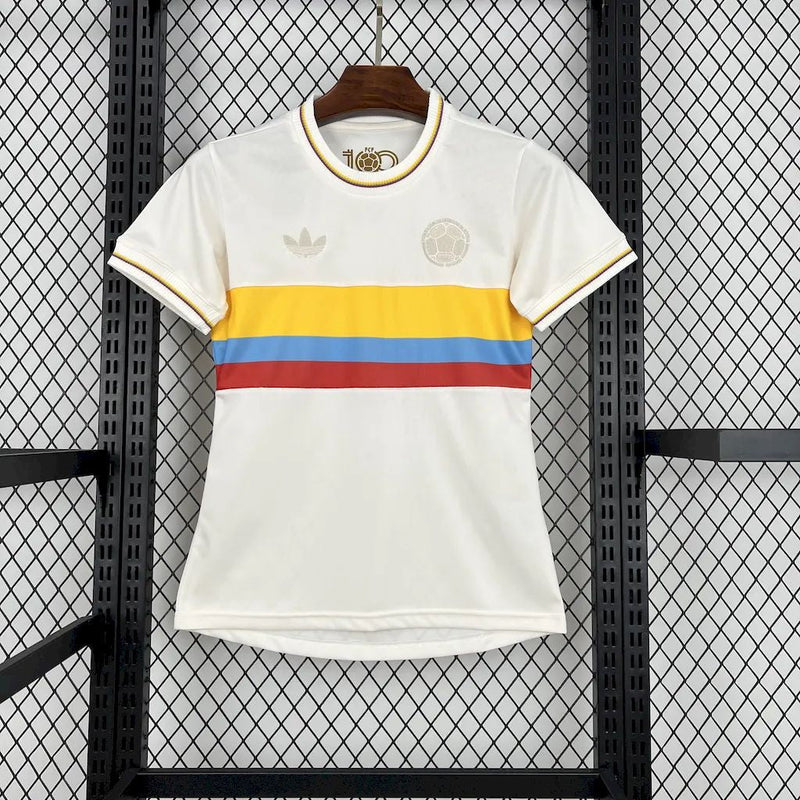 Camisola Feminina Seleção Colômbia 2024/25 Centenary