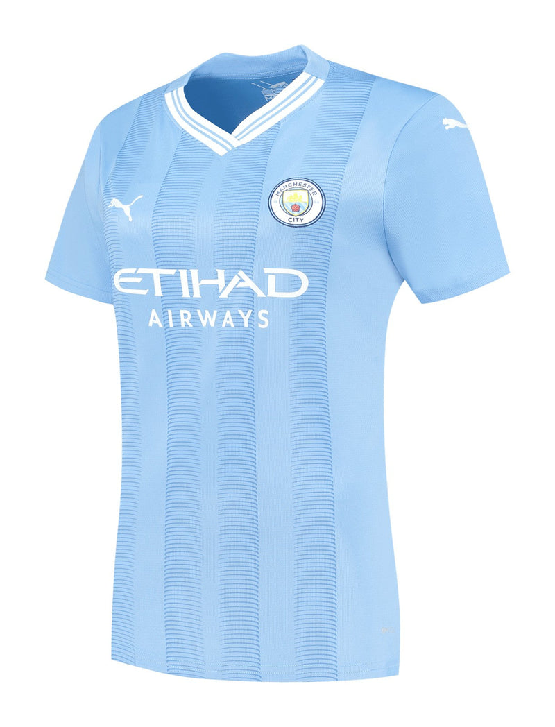 Camisola Feminina Manchester City 2023/24 Home