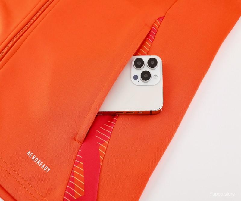 Conjunto de Treino Manchester United 2024-25 - Casaco sem Capuz