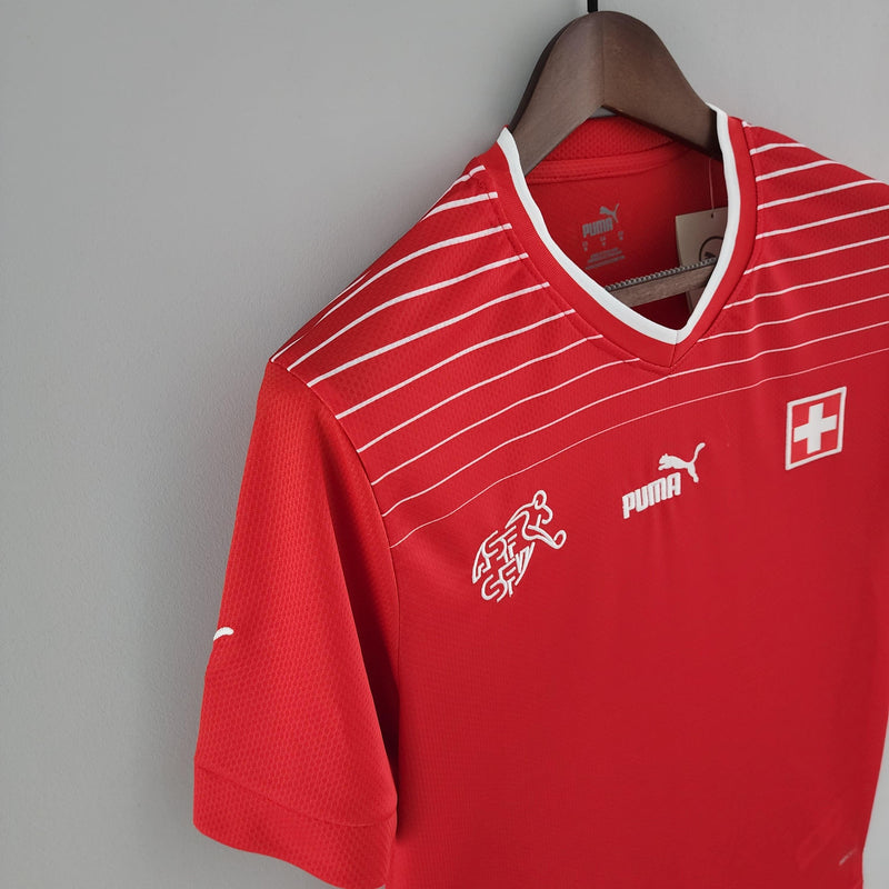 Camisola Seleção Suíça 2022/22 Home