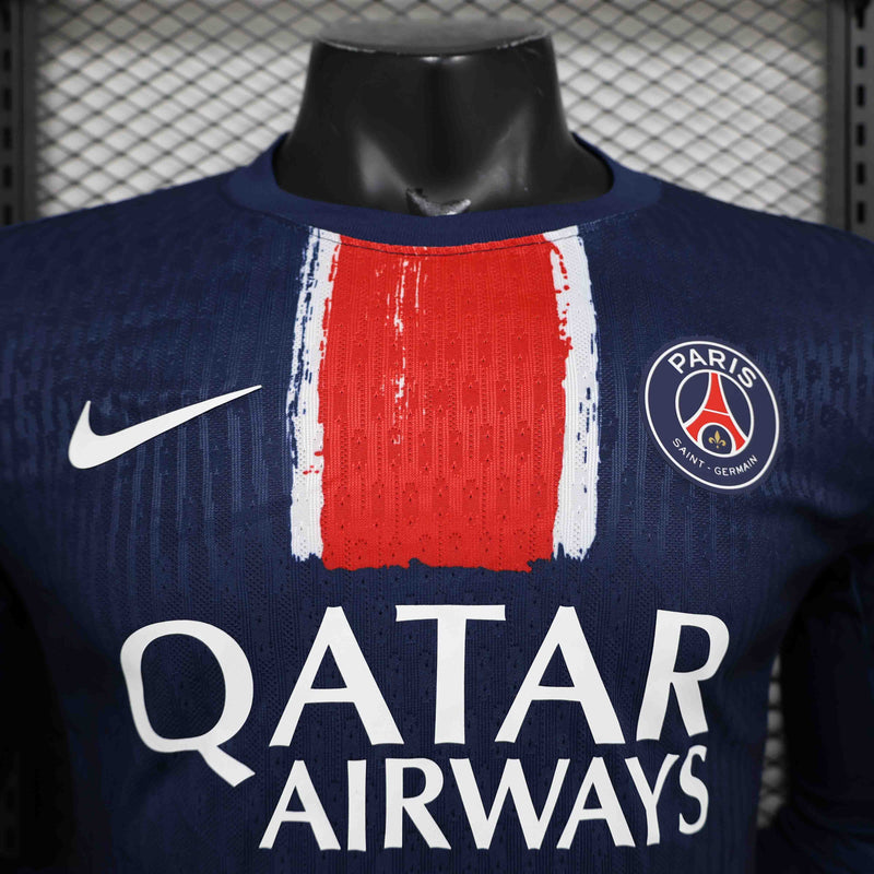 Camisola Manga Comprida FC Paris Saint-Germain 2024-25 Home Versão Jogador