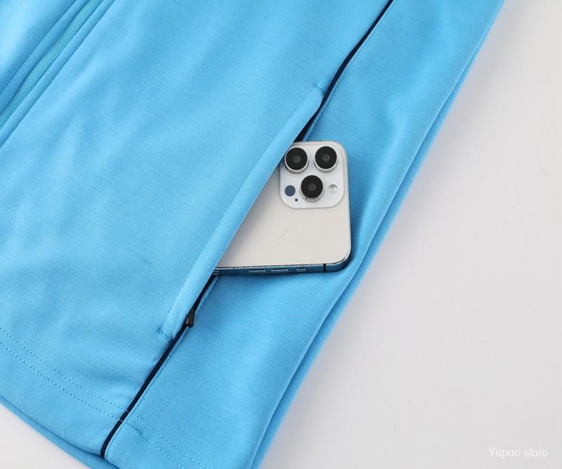 Conjunto de Treino Manchester City 2025-26 - Casaco com Capuz