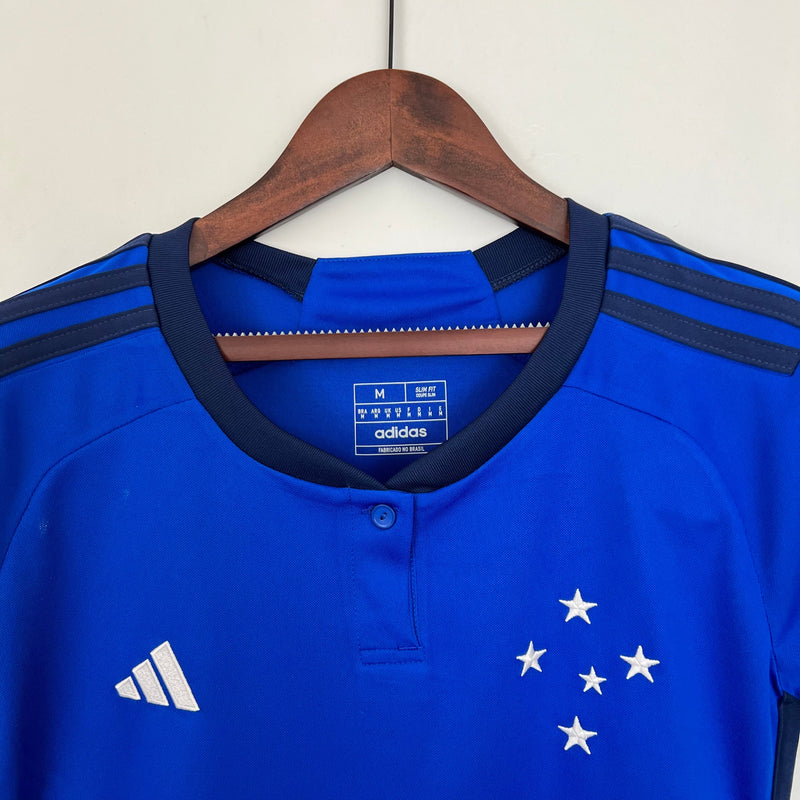 Camisola Feminina Cruzeiro 2023/24 Home