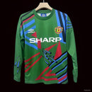 Camisola Retrô Manga Comprida Manchester United 1992-93 Goleiro
