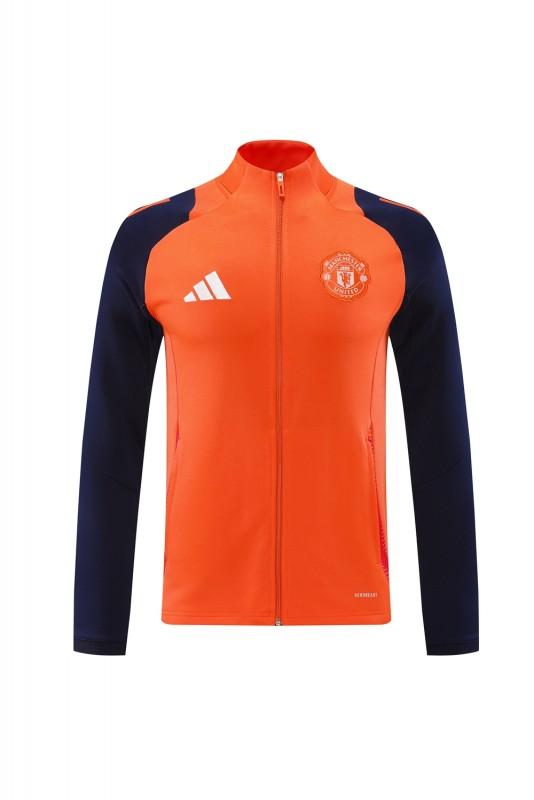 Conjunto de Treino Manchester United 2024-25 - Casaco sem Capuz