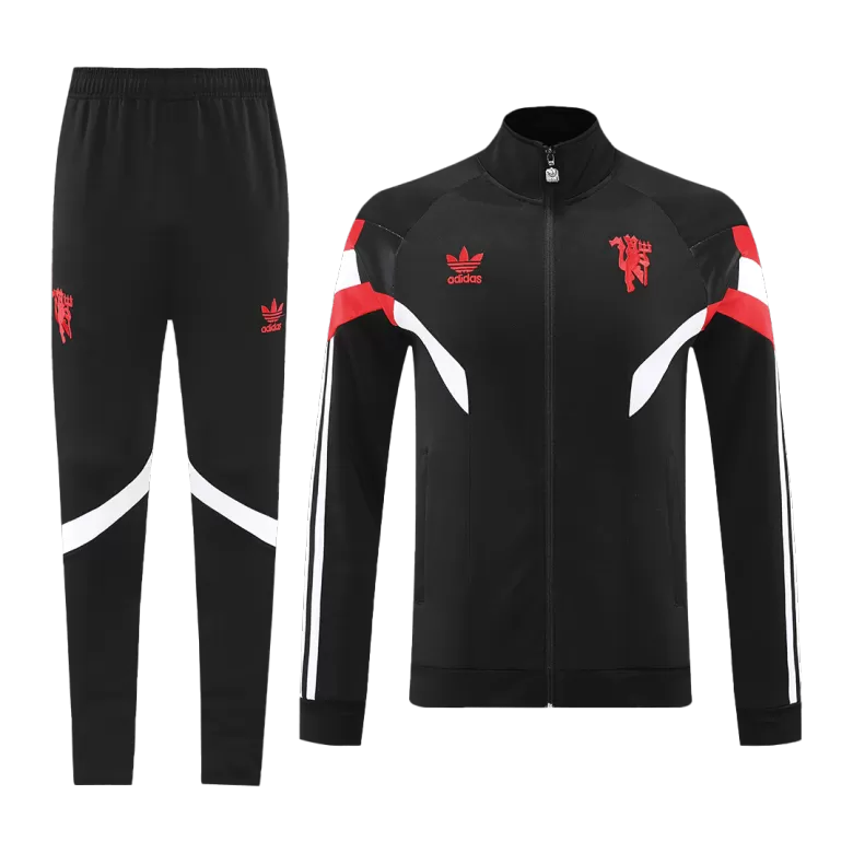 Conjunto de Treino Manchester United 2024-25 - Casaco sem Capuz